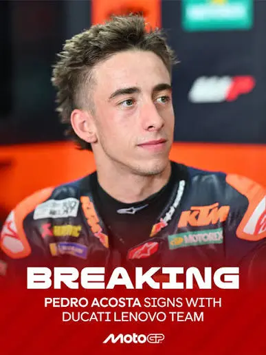 Pedro Acosta Join Ducati