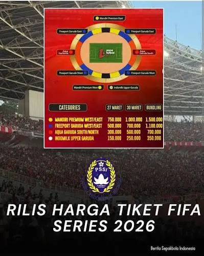 harga tiket FIFA ASEAN Cup 2026